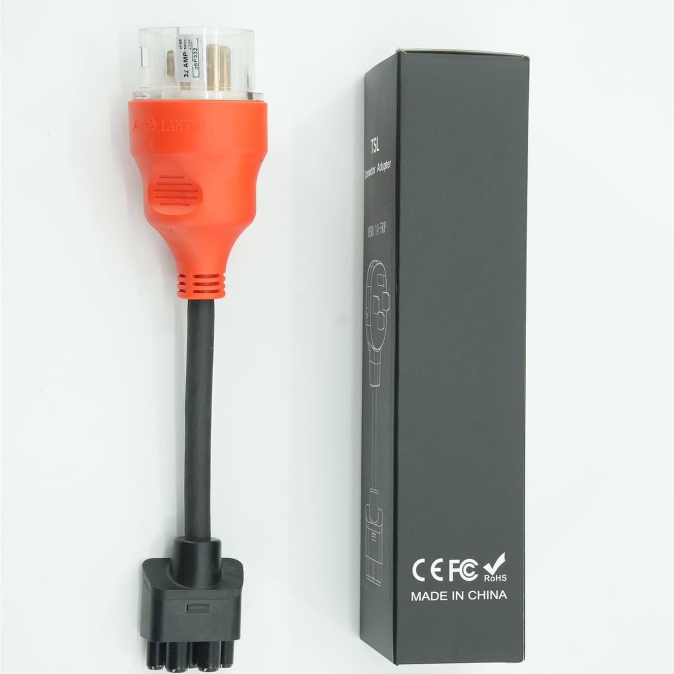 AU 32A Single-Phase LANVOLT plug adapter