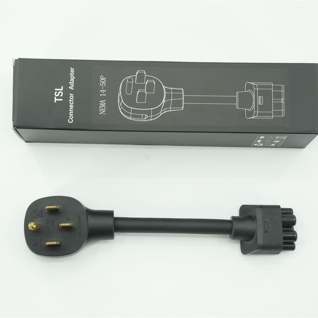 NEMA 14-50P LANVOLT compatible replacement plug adapter