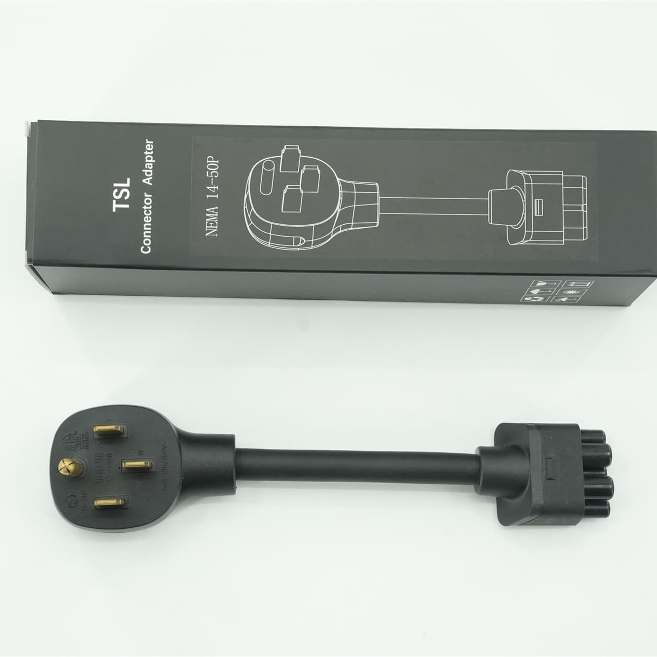 NEMA 14-50P LANVOLT plug adapter