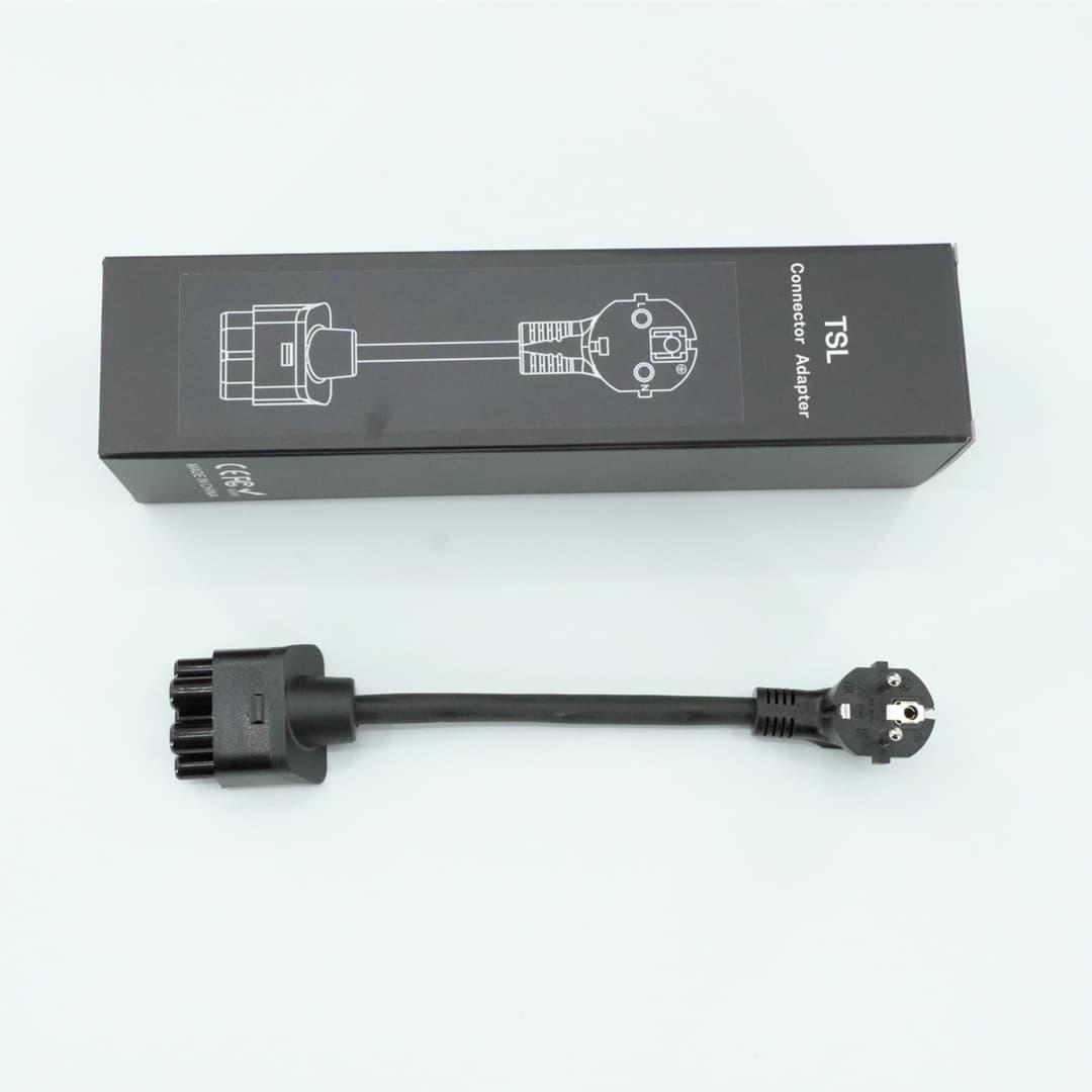 Schuko 16A LANVOLT compatible replacement plug adapter